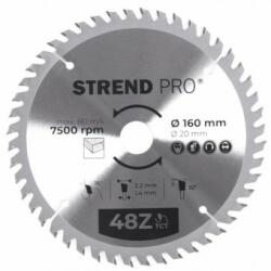 Strend Pro Disc pentru fierastrau circular Strend Pro TCT 160x2.2x20 / 16 mm, 48T, pentru lemn
