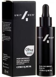 Unit4Men Ulei pentru barbă - Unit4Men Citrus&Musk Perfumed Beard Oil 30 ml