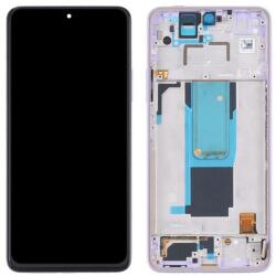 NBA001LCD1011200112 Gyári Xiaomi Redmi Note 11 Pro Plus 5G OLED kijelző érintővel Lila kerettel előlap (NBA001LCD1011200112)