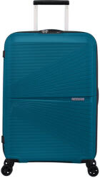 Samsonite AIRCONIC négykerekű óceánkék közepes bőrönd 128187-6613 - taskaweb