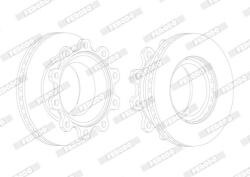 FERODO Disc frana FERODO PREMIER FCR176A (FCR176A)