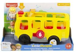 Mattel Fisher Price Little People iskolabusz játékszett (GXR97)