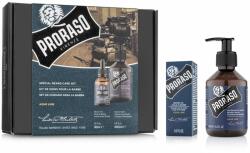 Proraso Szakállolaj és szakállszappan ajándékcsomag Proraso Azur Lime