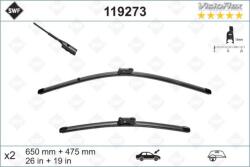 SWF Volkswagen Passat B8 (3G2, CB2) 2014.06-tól és Passat Variant B8, Passat Alltrack B8 (3G5, CB5) 2015.02-től első ablaktörlő lapát készlet SWF 119273