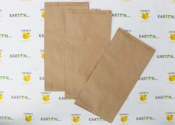 Szidibox Karton Általános 5 kg szürke papírzacskó, papírtasak 22x6, 5x44cm 100db/cs (SZID-01035)