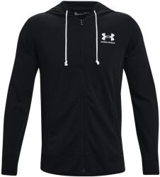Under Armour Férfi sportos cipzáras pulcsi Under Armour RIVAL TERRY LC FZ fekete 1370409-001 - XL