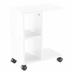 Mobikon Raft din mdf alb Abbas 40x24x50 cm (0000235353) Raft