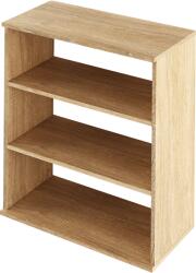 Mobikon Raft 2 polite mdf stejar sonoma Resita 70.6x35x79.5 cm (0000263156) Raft