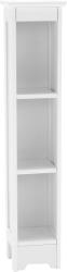 Mobikon Raft 3 polite din mdf alb Atene 17x17x80 cm (0000228322) Raft