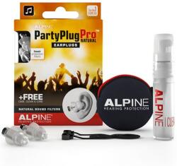 Alpine PartyPlug Pro Natural füldugó koncertekre, fesztiválokhoz (PartyPlug Pro Natural)