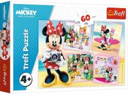Trefl Minnie egér, a fotós 60 db-os (17360)