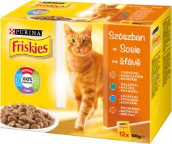 Friskies Chicken/duck/salmon/turkey in sauce 12x85 g