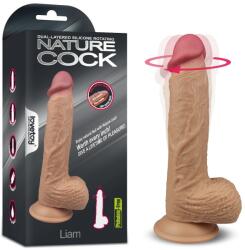 Lovetoy Dual layered Silicone Rotating Nature Cock - Liam