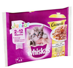 Whiskas Junior Casserole poultry in aspic 4x85 g