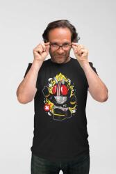 D&B Férfi/Unisex Póló PC00060 Kamen Rider Fekete-Méret XL (PC00060KamenRiderBlackXL)
