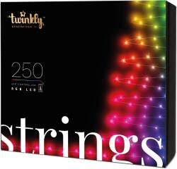 Twinkly Strings IP44 Okos karácsonyfa izzó, 250 LED, Bluetooth, Wifi, 20m (TWS250STP-BEU)