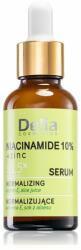 Delia Cosmetics Niacinamide 10% + zinc ser revigorant pentru fata, gat si piept 30 ml