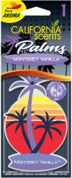 California Scents Palms Autós légfrissítő, Monterey Vanilla aroma (CS-2950-PALMS)