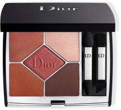 Dior Diorshow 5 Couleurs Couture Velvet Limited Edition szemhéjfesték paletta árnyalat 869 Red Tartan 7 g