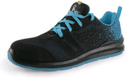 CXS Cipő CXS TEXLINE SILBA S1P ESD, fekete - kék, 39-es méret (2126-060-806-39)