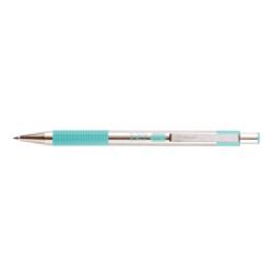 Zebra Golyóstoll 0, 7mm, pasztell zöld test, Zebra F-301, írásszín kék (89074) - tonerpiac