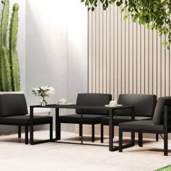 vidaXL Masă de exterior, antracit, 120x60x66 cm, aluminiu (318312)