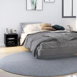 vidaXL Noptiere, 2 buc, negru, 40x34x40 cm, lemn masiv de pin (813334)