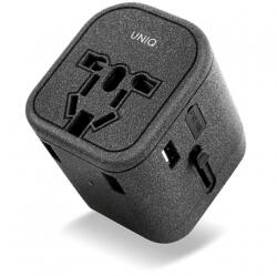 Uniq Voyage univerzális töltőadapter (All in One), szürke, 33W