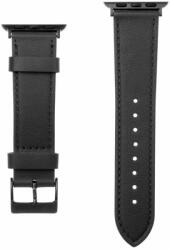 FIXED Leather Strap for Apple Watch 38/40/41mm wide Black FIXLST-436-BK (FIXLST-436-BK) - iway