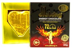 Diblong Supliment alimentar Diblong Energy Chocolate pentru barbati pe baza de ciocolata, cu plante care sustin sanatatea sexuala si functia erectila, 24g