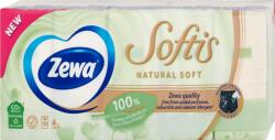 Zewa Softis Natural Soft papírzsebkendő 10x9db