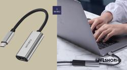 WIWU Alpha USB-C/HDMi átalakító HUB adapter - Szürke