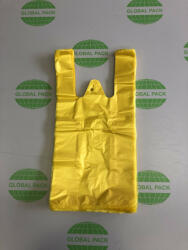 Globál Pack 35x58/15 Ingvállas bevásárlótáska (szatyor) sárga