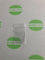 Globál Pack Simítózáras 8x12 cm átlátszó PE