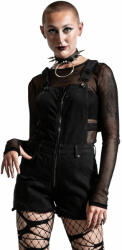 KILLSTAR Дамски шорти KILLSTAR - Damaged Goods Overalls - Черен - KSRA003925