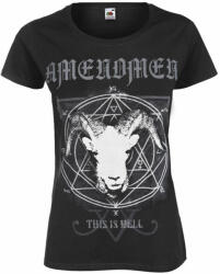 AMENOMEN Дамска тениска amenomen - this is hell - omen056da