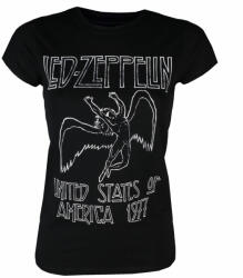 NNM тениска метална дамски Led Zeppelin - САЩ 1977 - NNM - RTLZEGSBUS77