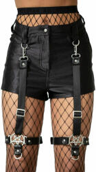 KILLSTAR Дамски къси панталони KILLSTAR - Hardliner Garter - Черен - KSRA005639