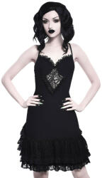 KILLSTAR Дамска рокля KILLSTAR - Vivienne Bustle - ЧЕРЕН - KSRA001656