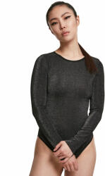 Urban classics Дамско боди URBAN CLASSICS - Lurex - със сребристи шевове - TB3211