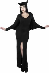 KILLSTAR Рокля дамска killstar - ДРАКУЛ МАКСИ - ЧЕРЕН - k-drs-f-2794