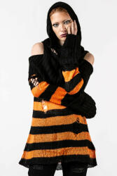 KILLSTAR Дамски пуловер KILLSTAR - Bootiful Hooded Knit - KSRA004143