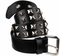 Black & metal пирамидален колан 2 - pas-017