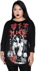 KILLSTAR Дамска тениска (туника) KILLSTAR - Rumour - Raglan - KSRA002590