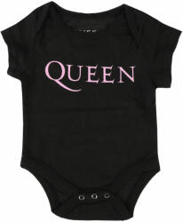 ROCK OFF детско боди Queen - Pink Logo - Черен - ROCK OFF - QUBG62TB