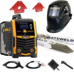 IWELD GORILLA POCKETFORCE 200 Hegesztő inverter teljes csomagban (80POCFRC20tcs)