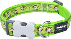 Red Dingo Monkey Lime kutya nyakörv Medium