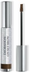 Dior Diorshow On Set Brow mascara pentru sprâncene culoare 032 Dark Brown 5 ml - notino