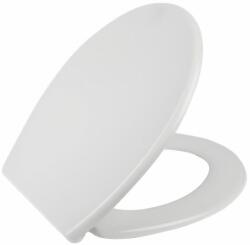 Styron WC ülőke, lecsapódás elleni védelemmel, fém zsanérral (STY-550-5)