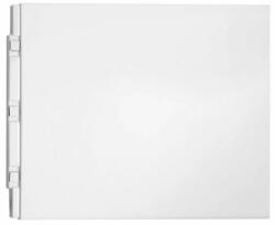 SAPHO POLYSAN PLAIN 74, oldallap, 74x59cm, fehér (72678) (72678) - szaniteresklimacenter